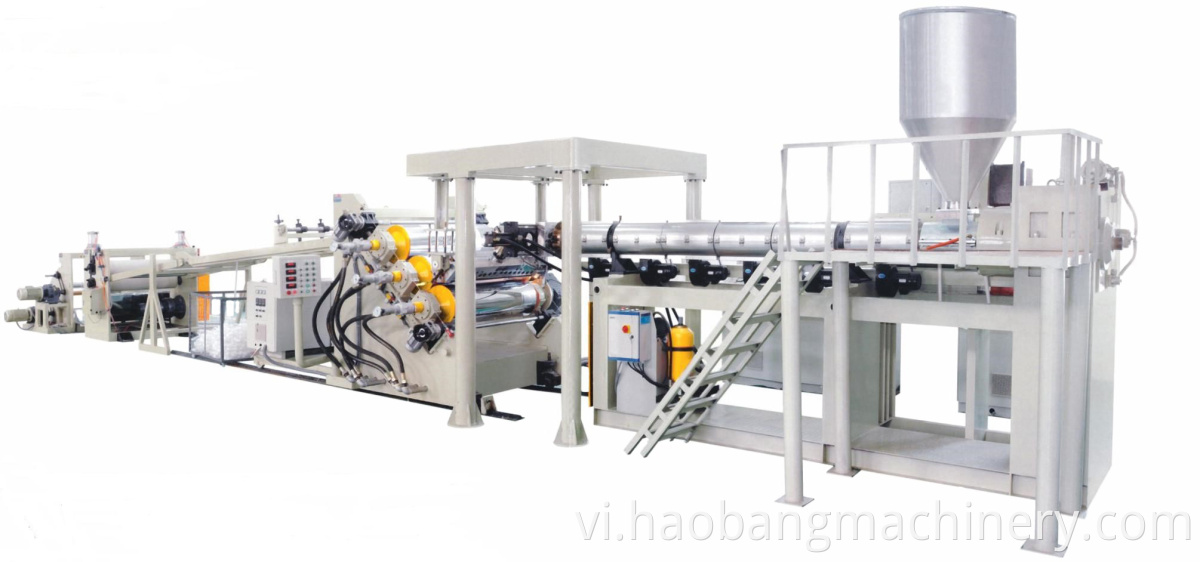 ABS PC PS sheet machine